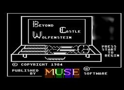 Beyond Castle Wolfenstein Title Screen